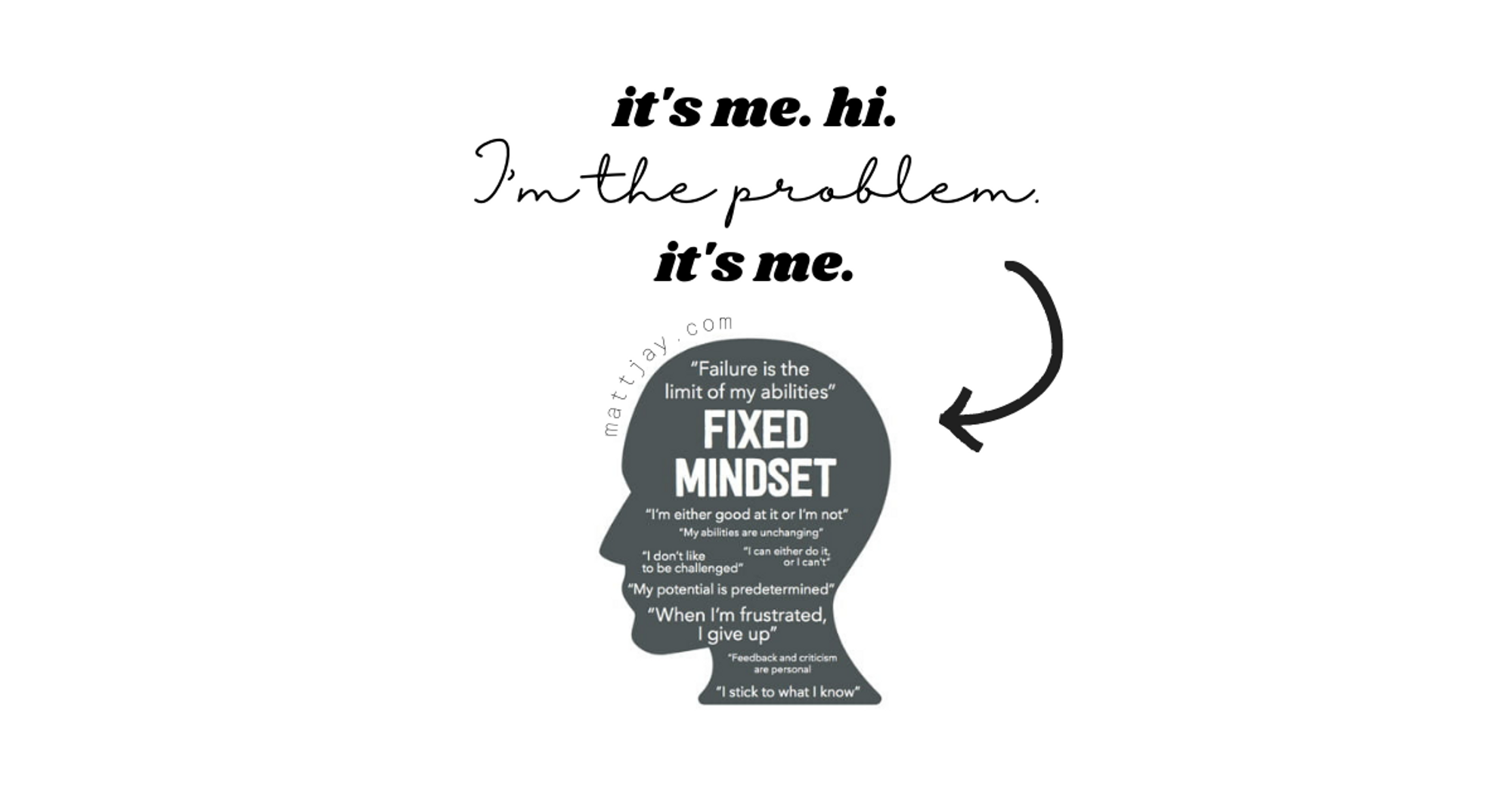 I'm the problem its me - fixed mindset.png